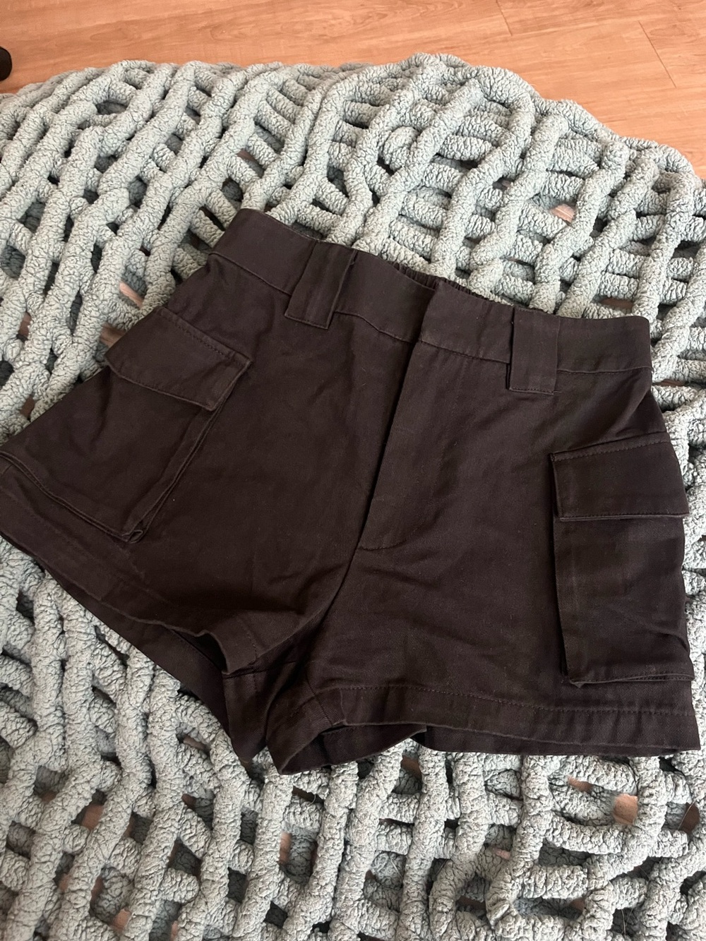 PacSun Black Cargo Pocket Shorts for Women